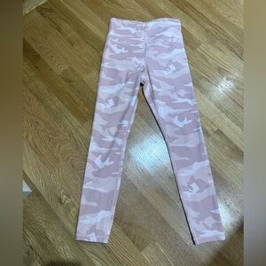 Athleta pink camo leggings - XS
